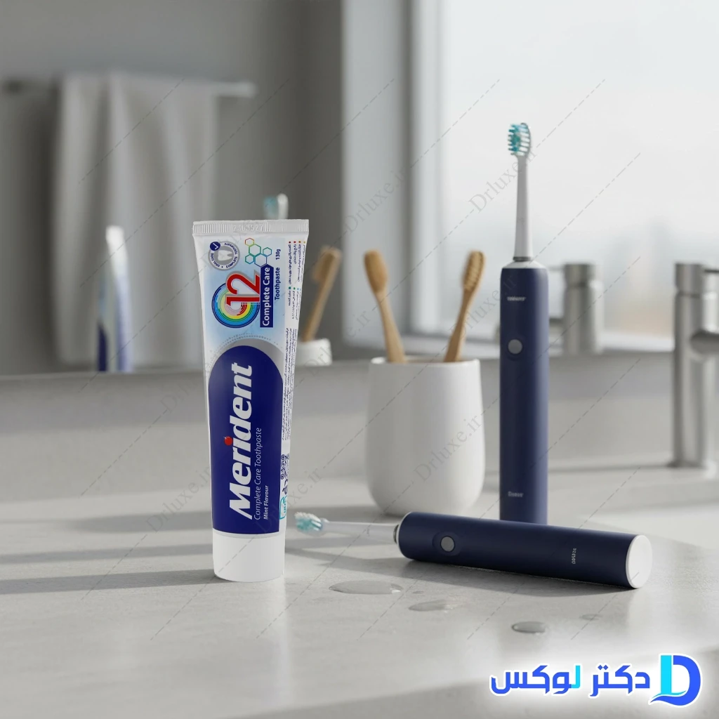 خمیر دندان مراقبت کامل 12 کاره مریدنت 130 گرم